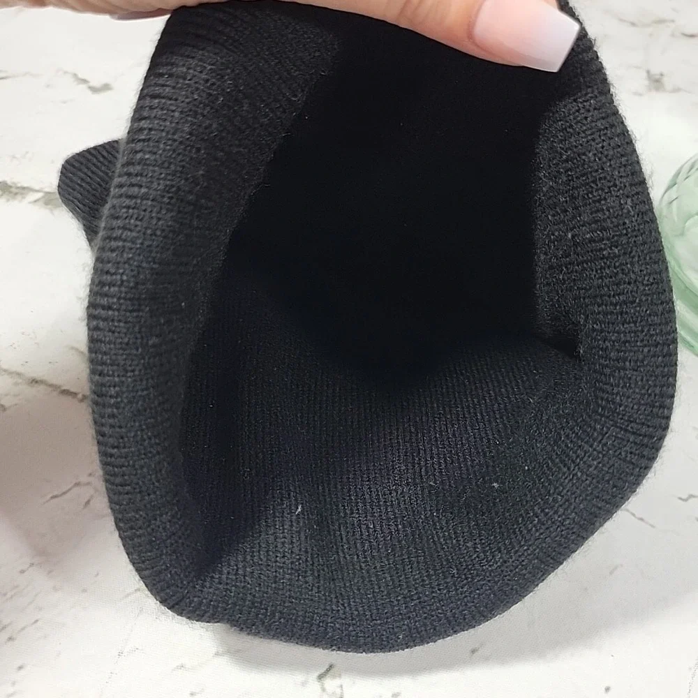 Carhartt SEG 104597 Beanie Hat Unisex One Size Black Warm Winter Ski Cap